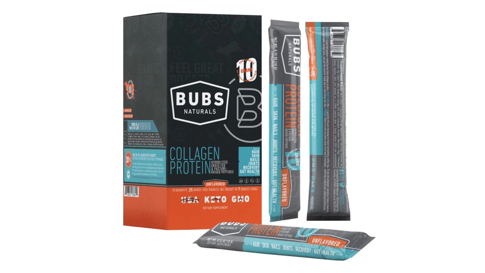 BUBs Naturals Collagen Protein - Packets 1 BUBs Naturals Collagen Protein - Packets