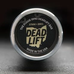 Rogue Fitness Rogue Ohio Deadlift Bar - Black Zinc 9 Rogue Fitness Rogue Ohio Deadlift Bar - Black Zinc -Rogue Fitness Shop RA0963 BLBR WEB4 ria54z