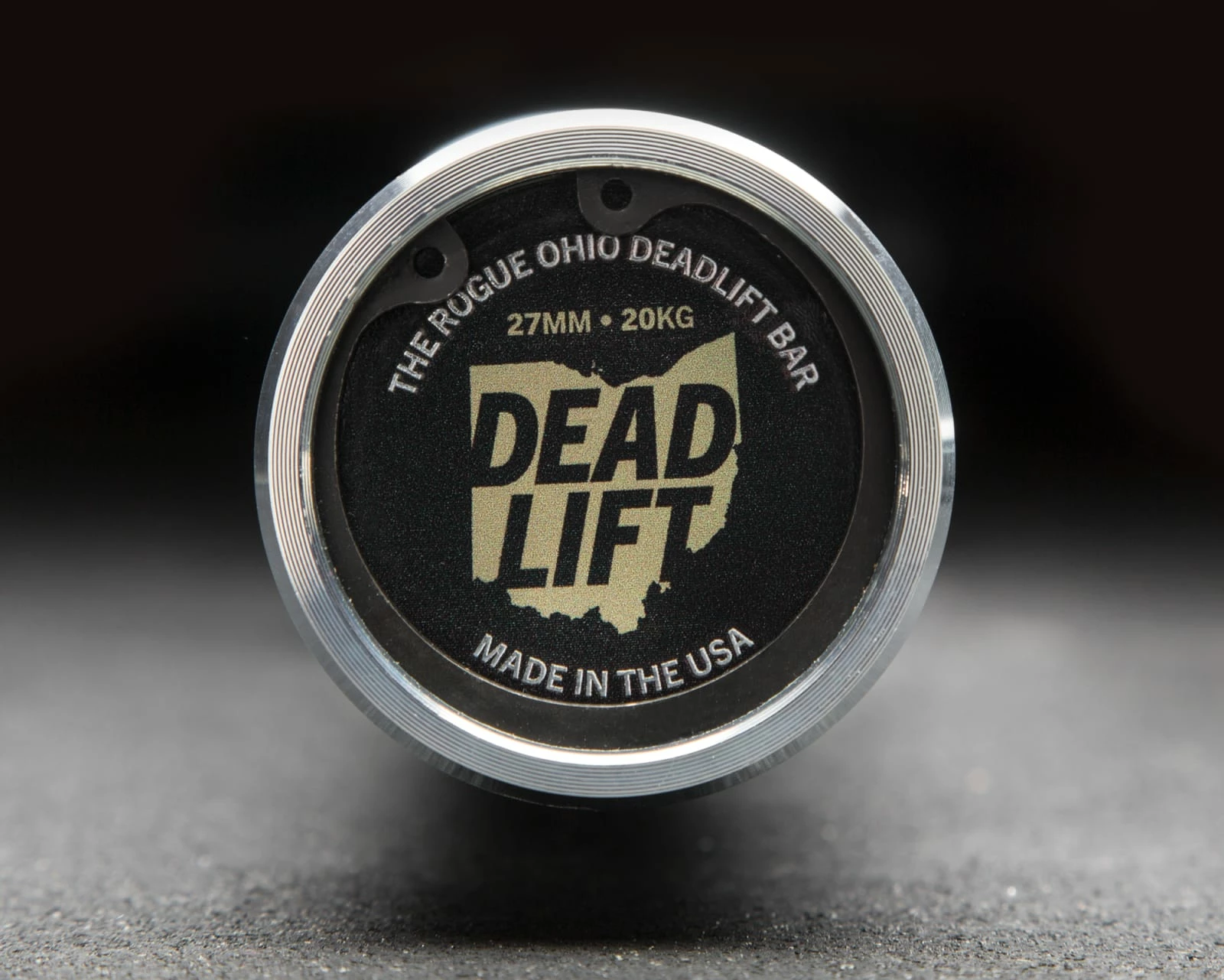 Rogue Fitness Rogue Ohio Deadlift Bar - Black Zinc 5 Rogue Fitness Rogue Ohio Deadlift Bar - Black Zinc - Image 5