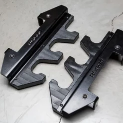 Rogue Fitness Rogue Monster 3-Bar Keyhole Gun Rack™ -Rogue Fitness Shop RA1591 BLACK MG web5 r23dmw